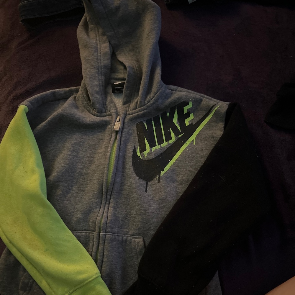 Nike Boys Zip Up Hoodie